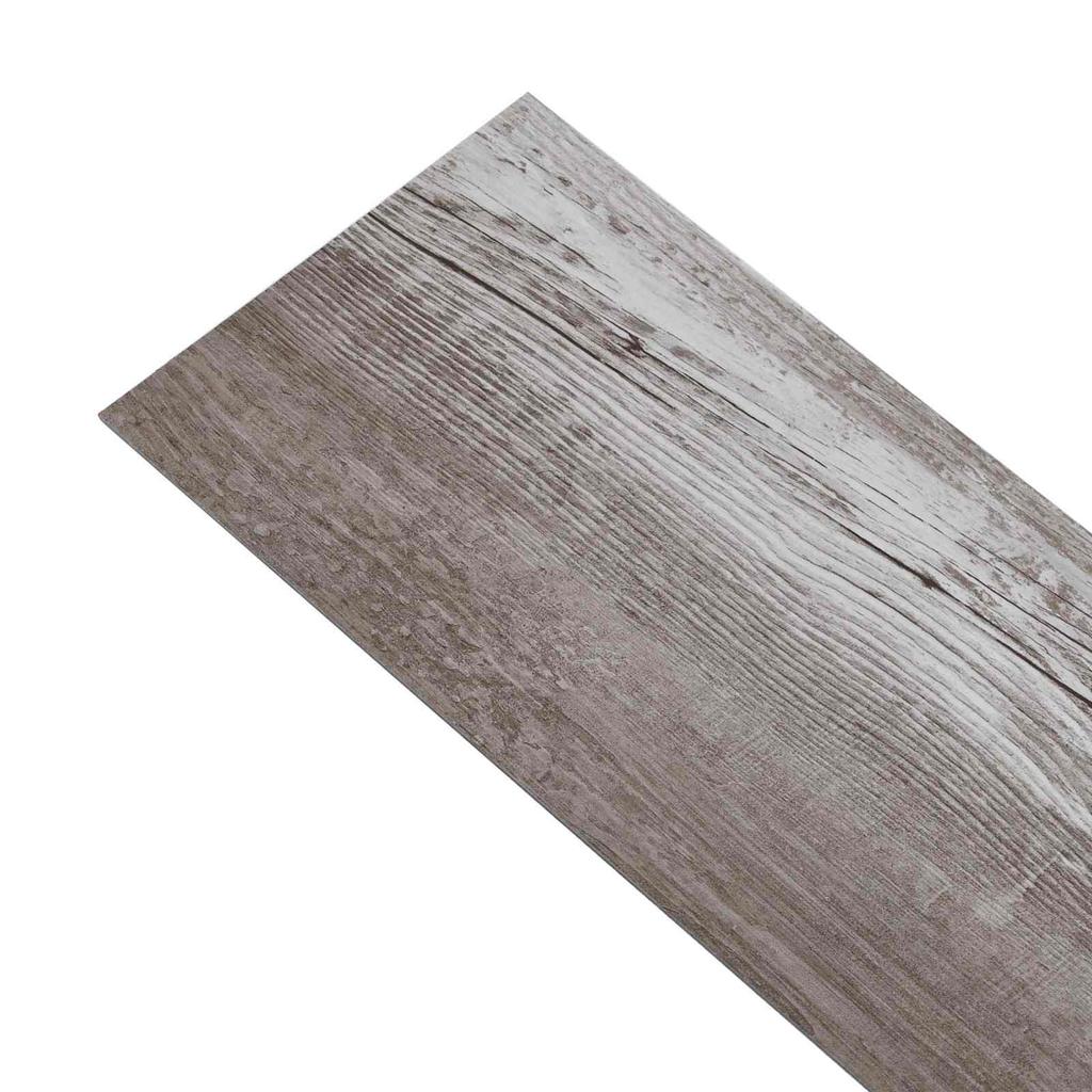 Floor Planks 5.02 M² 36 Pcs PVC Matte Wood Brown