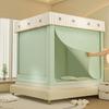 Blackout Anti-Fall Mosquito Net for Beds - Baby-Safe, Warm Bedroom Yurt Tent 