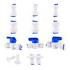 1/4" 3/8" OD Quick Connect Push Connect Garden Irrigation Hose Fittings for Reverse Osmosis Water Filter Fittings 1 Pc