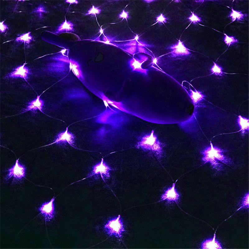 Mesh Christmas Net Fairy String Lights Xmas Party Outdoor 3m2m 200led Us Eu