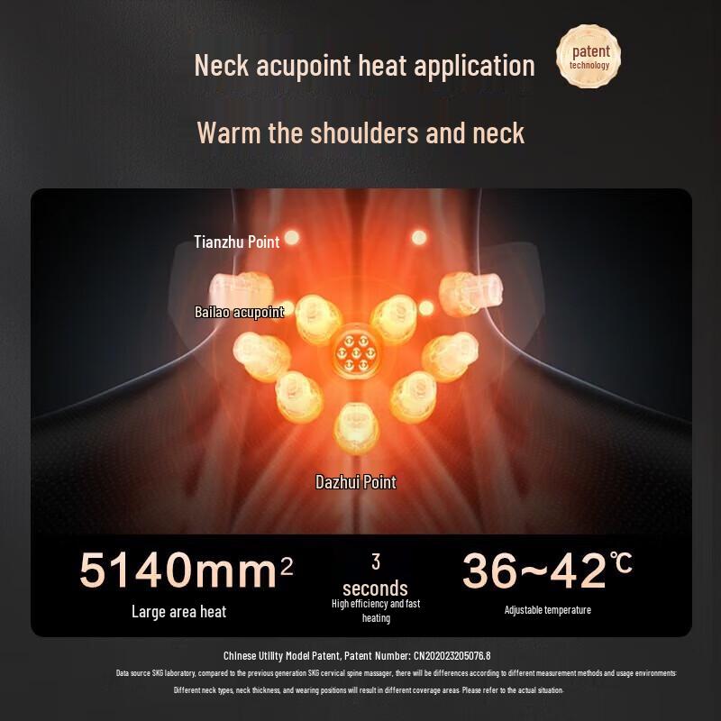 SKG G7-2 Luxury Foldable Neck Massager