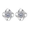 Lucky Four-Leaf Clover Ocean Heart Jewelry Set - Necklace, Bracelet & Earrings - Japanese Korean Style