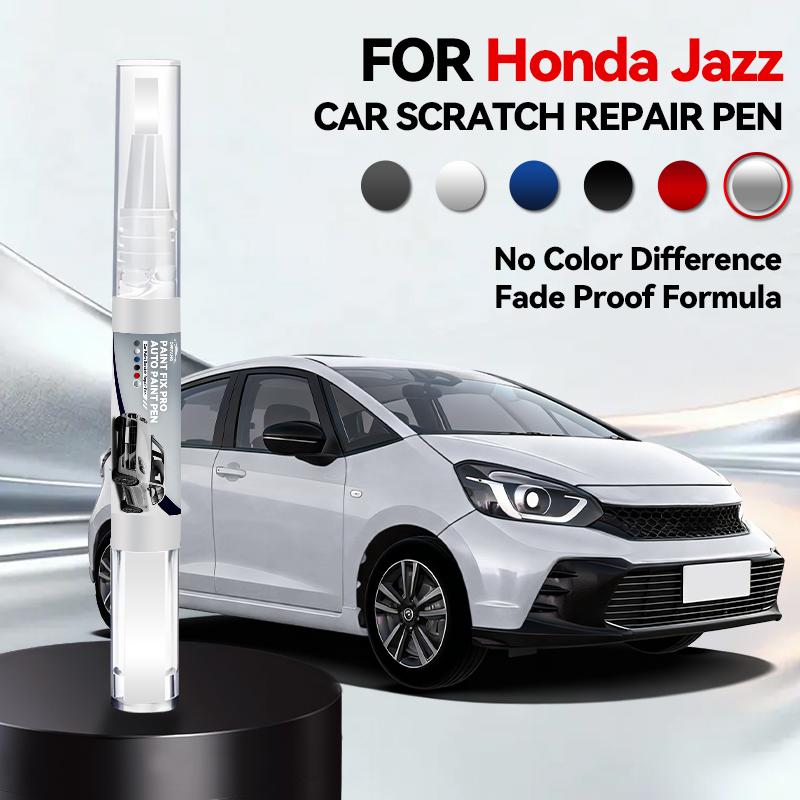 For HONDA JAZZ Car Paint Repair Pen Paint Scratch Repair Accessories Silver Black Blue Metallic Brown Green Urban Gray Red