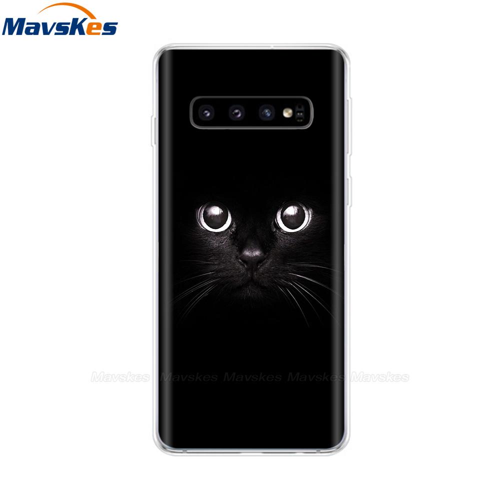 La più recente custodia stampata in TPU per Samsung Galaxy S10 S10 + Coperture del telefono per Samsung S10 Plus S10e Custodie Cover posteriore Paraurti Fundas Coque