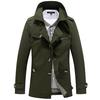 Casual Men's Work Coat Cotton Windbreaker Spring and Autumn Men's New Men's Jacket