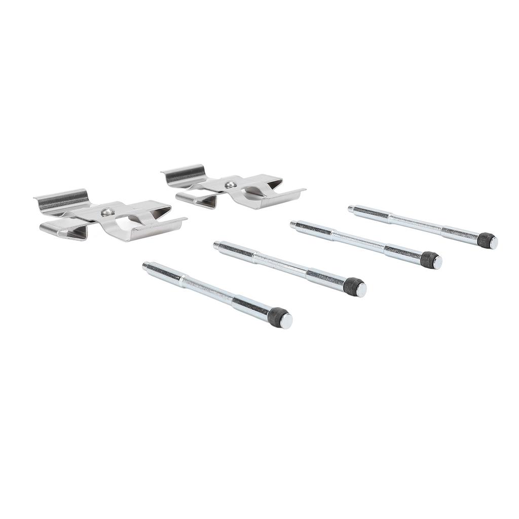 Disc Brake Caliper Hardware Kit MBA1296 Stainless Steel Front Brake Pads Fitting Kit with Pins Clips for 406 Coupe