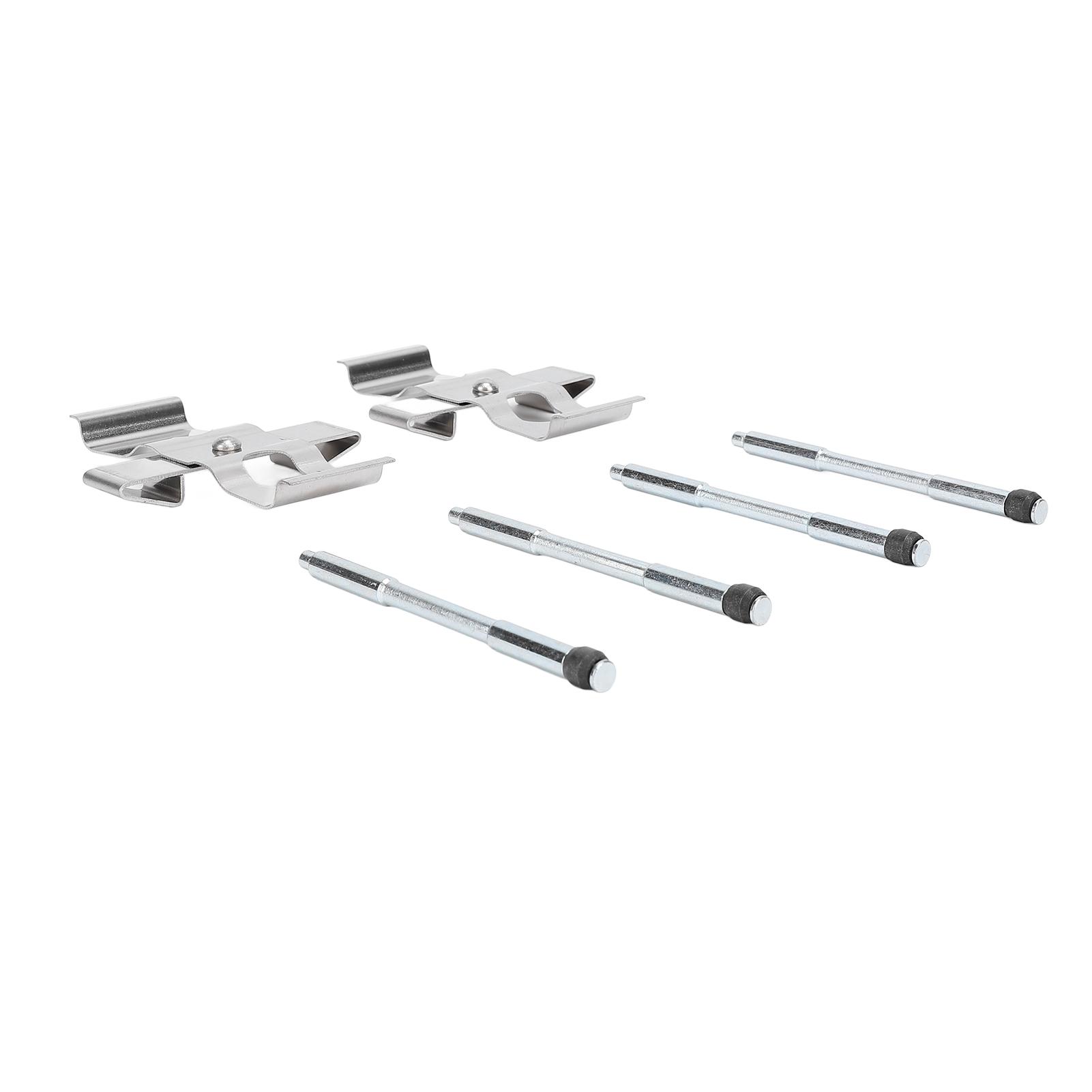 

Комплект крепежа суппорта дискового тормоза MBA1296 Нержавеющая сталь Комплект для установки передних тормозных колодок со штифтами и скобами для 406 Купе