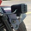 Universal Motorcycle LED Spotlight Bracket Fog Light Mount Clamp Holder No Drilling Extension Rod for Electric Bike Scooter ATV