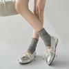 Fashion Fall New Flat Single Shoes Women's Fashion Color Block Super Light Soft Sole Front Lace-up Anti-slip Sneakers