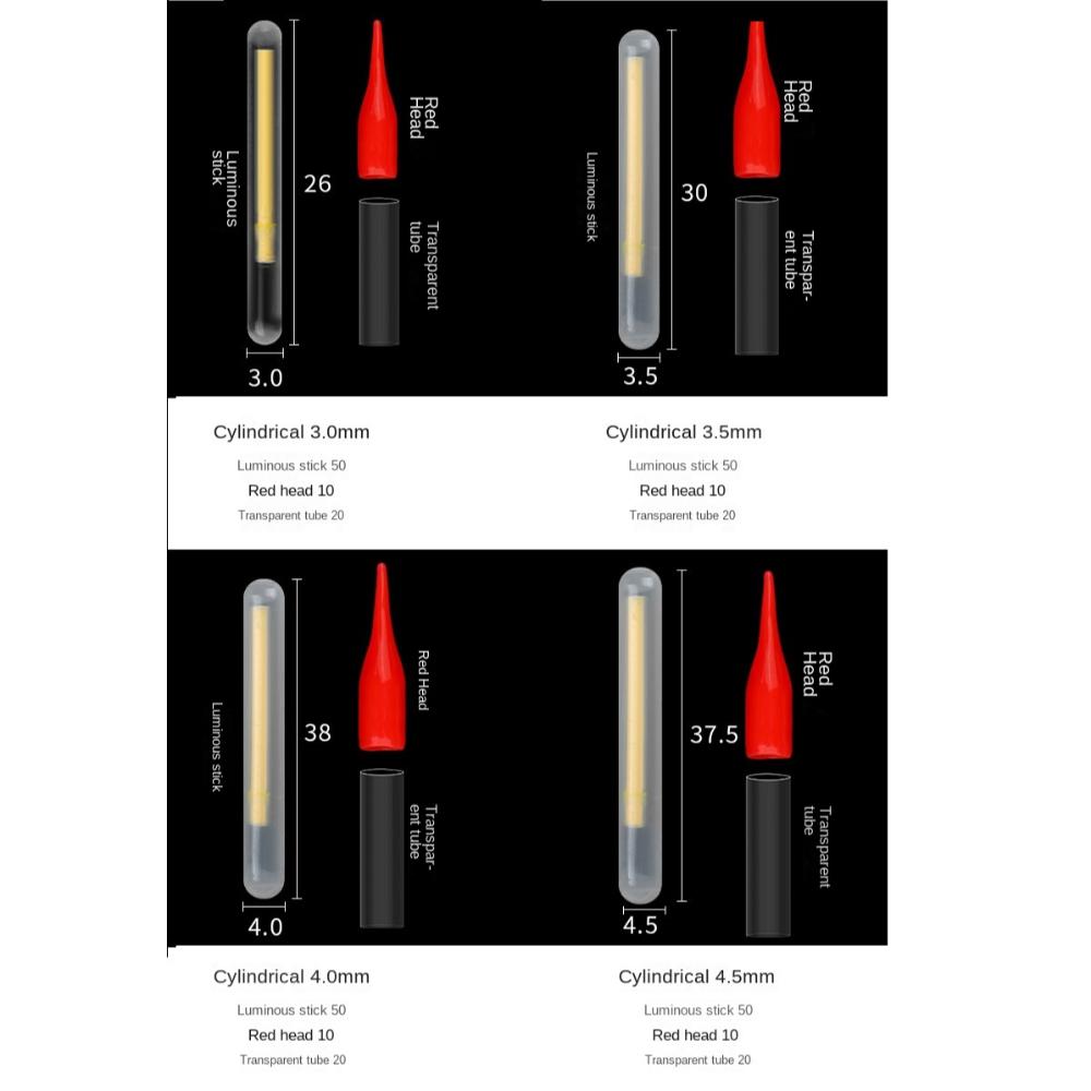 Fishing Light Stick Luminous Rod for Fishing Ultra Bright Luminous Rod Fishing Gear Night Light Luminous Rod Night Fishing