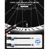 Portable Bike Pump With Hose Aluminum Alloy Bicycle Hand Air Pump Presta Schrader Valve Hand Inflator Cycling Accessories