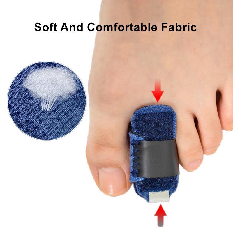 1 kus Toe Splint rovnačka pro Hammer Toe rovnačka Toe Toe Stabilizer Support Foot Forward