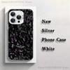 Carbon Fiber Pattern Phone Case For iPhone 17,16,15,14,13,12,11,Mini,Pro,E,MAX White Matte Silicone Whtie Cover