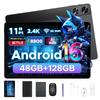 Tableta AP11 Pro Android 16, 11 inch, 48GB+128GB, 2.4K 90Hz, Octa-Core, 8800mAh, 5G WIFI, Căști, Tabletă cu Tastatură, Stilou, Mouse