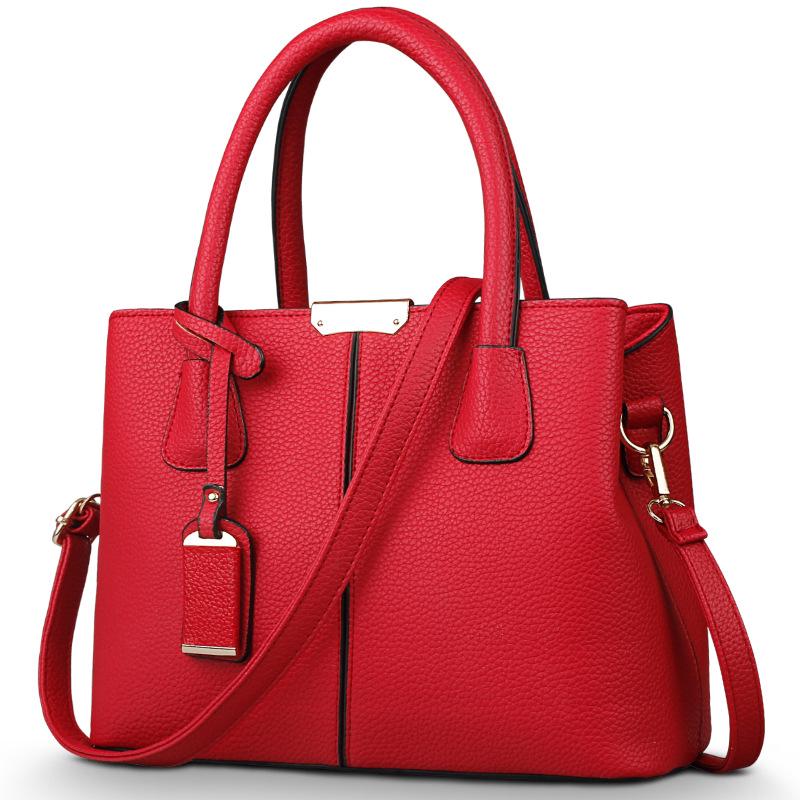 

Direct autumn and winter new European beautiful women s bags women s bags fashion large bags women s shoulder messenger handbag бордовый