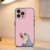 C-Corgi D-Dog    Phone Case For iPhone 17,16,15,14,13,12,11 Plus,Pro Max,XS,Soft Silicone Black Cover