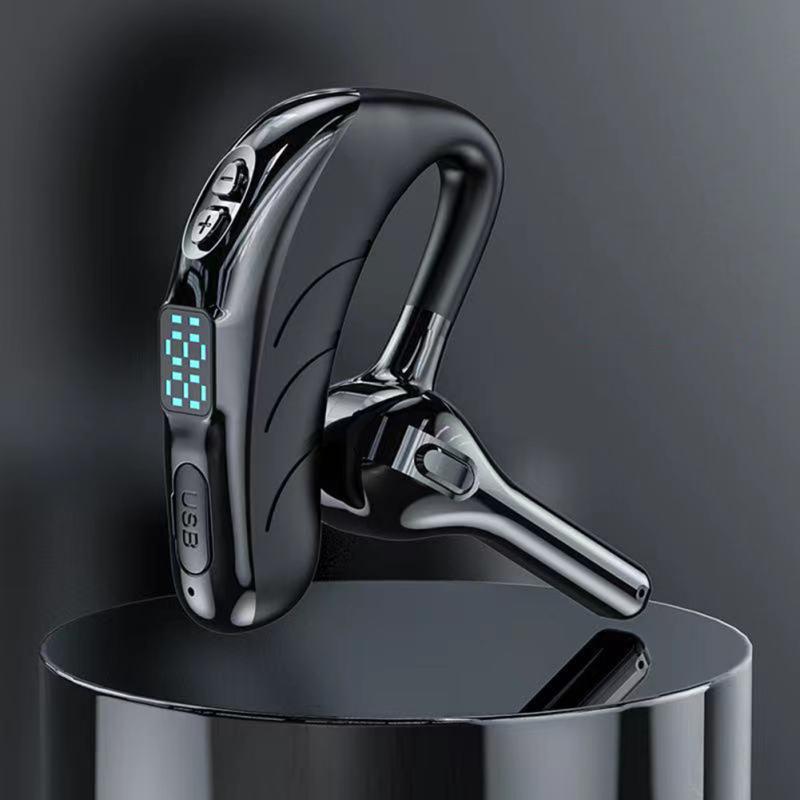 

Led Display Wireless X13 Bluetooth-compatible Earphones Car Sports Hanging Ear Type Long Standby X13 black