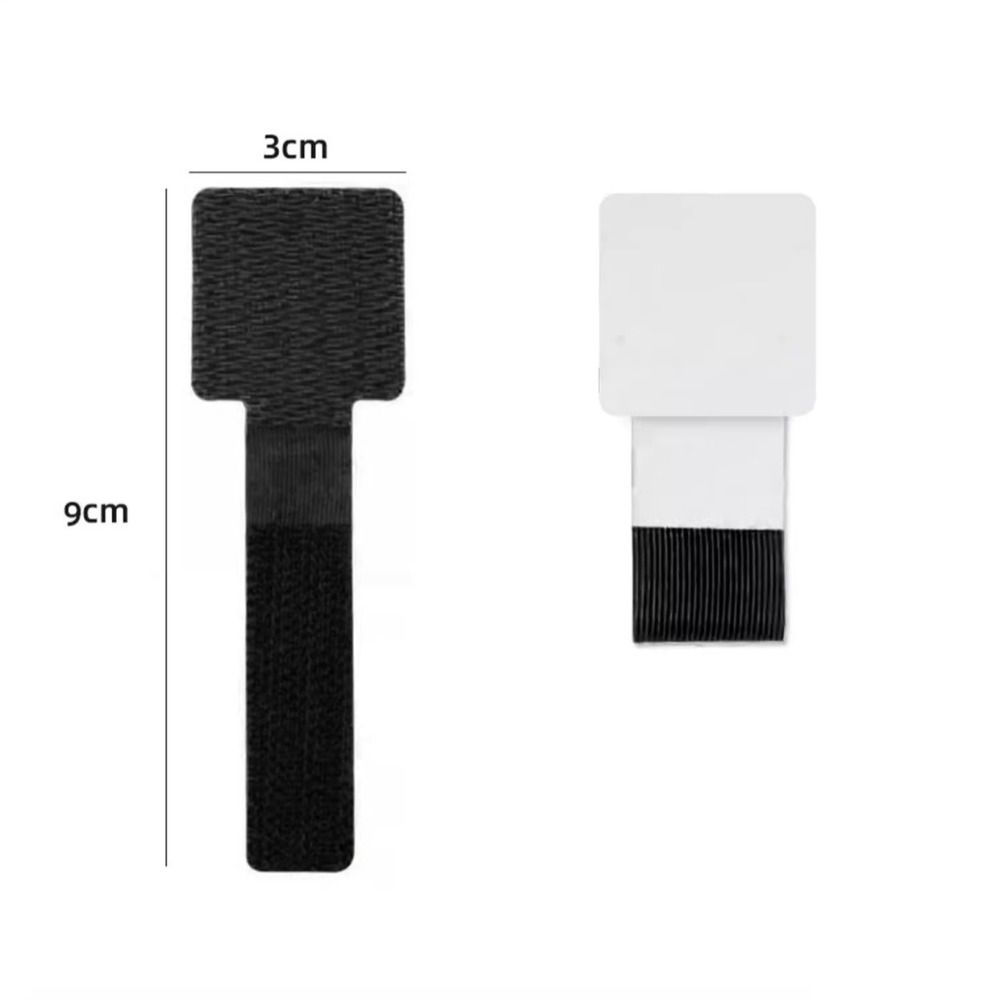 10Pcs Under Desk Cord Organizer Adjustable Data Cable Storage Space Saving Cable Organizer  Wall