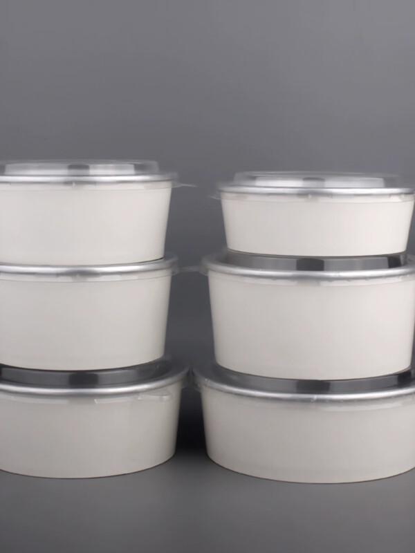 Disposable 750ml Aluminum Foil Bowls with Lids