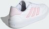 Adidas Courtblock Women's Sneakers (IF6466) Cloudy White/pure Pink/almost Pink