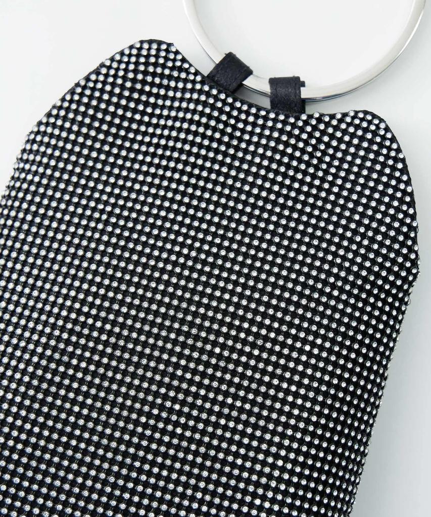 Party Handbag Party Bag 2way Ring Handle Shoulder Bag Mini Tote Rhinestone Bijou Clutch Bag Mini Bag Dress Occasion Wedding Ceremony Entrance Ceremony