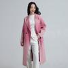 Fengxun Women's Double-Sided Wool Blend Coat