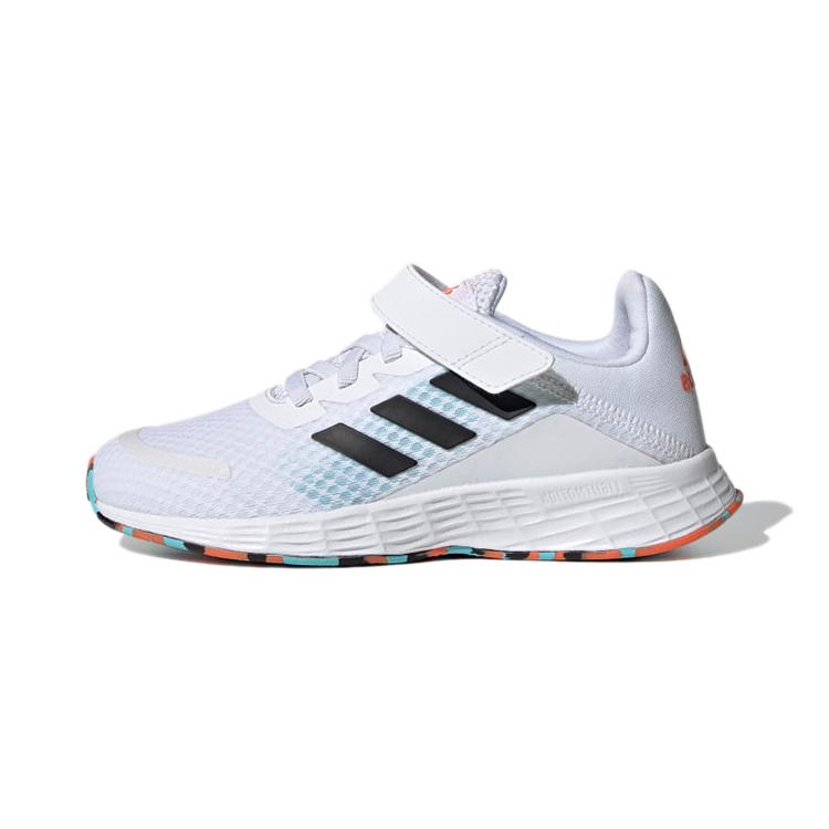 

Adidas Duramo Sl Slip Resistant Low top Kids Running Shoes White Black Blue Children Aged 3 7 Years Old GW2241 30.5