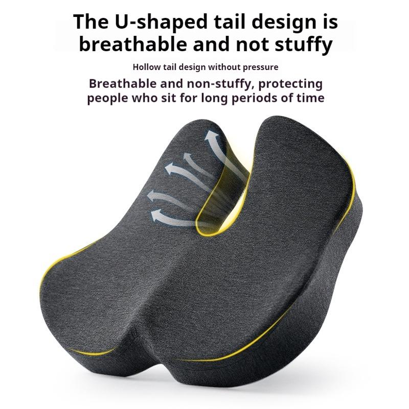 Slow Rebound Memory Foam Office Chair Cushion Woman Tailbone Pelvis Orthopedic Medical Lady Seat Cushion Beautiful Buttocks Pad