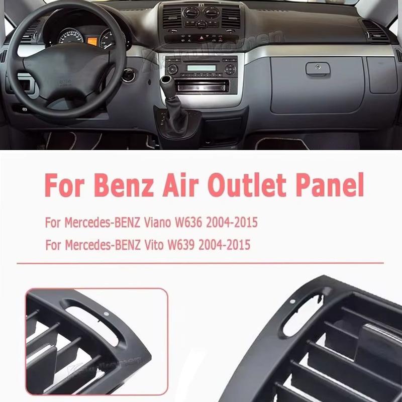 Copertura Griglia Bocchetta Aria Condizionata Centrale Sinistra Destra Cruscotto Anteriore Per Mercedes Benz Vito Viano W636 W639 6368300300 636830020
