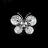 Delicate Butterfly Shape Brooch Pin With Intricate Texture Stylish Outfit Embellishment for Casual or Formal Wear