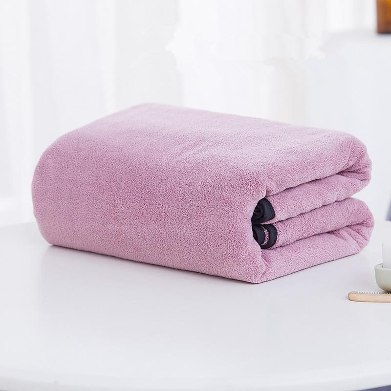 High Quality Bath Towel High Density Fleece Towel - Super Soft Absorbent, Lint Free, Fade Resistant Bath Towel, Coral Pink