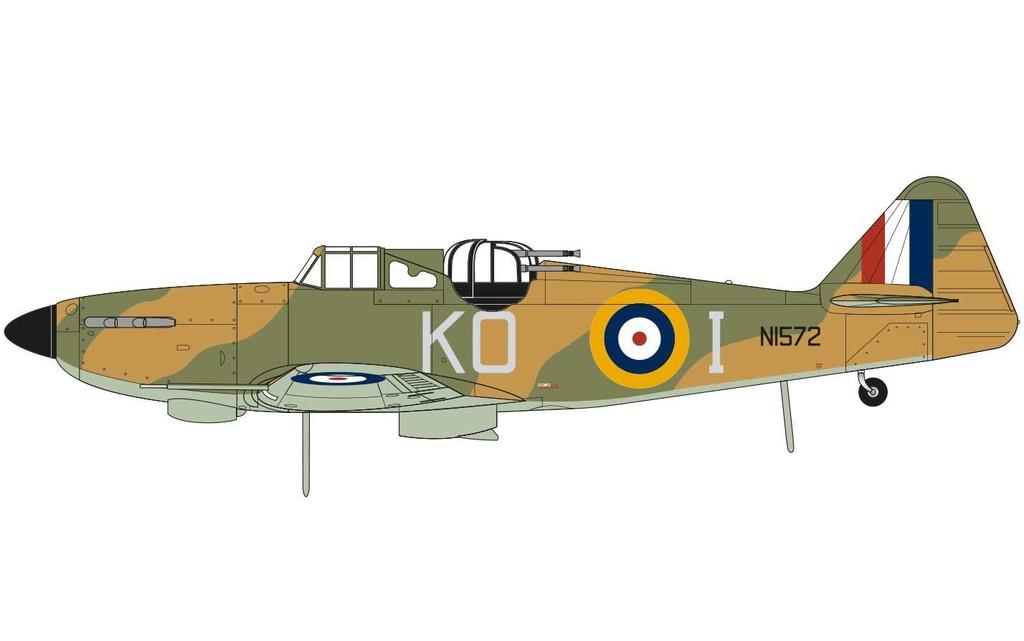 Airfix 1/48 Boulton Paul Defiant Mk.I Plastic Model