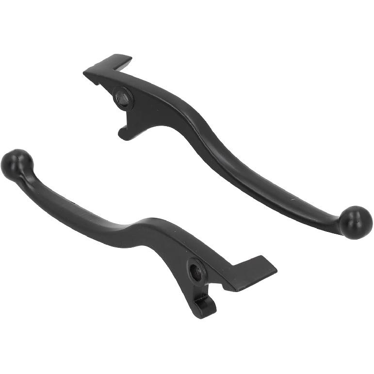 Brake Handle Lever, 2PCS Brake Handle Lever Aluminum Alloy Black Replacement For Motorcycle Moped ATV
