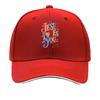 Colorful Faith Love Verse Typography Sandwich Baseball Cap Sun Cap Outdoor Workouts Hat