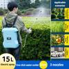 15L New Electric Garden Spray, Gardening Potted Flower Pot, Shoulder Belt, Household Outdoor Lawn, Flower Irrigation