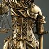 Retro Style European Greek Fairness Justice Goddess Statue Fair Angels Resin Bookends Sculpture Ornaments Study Room Decoration