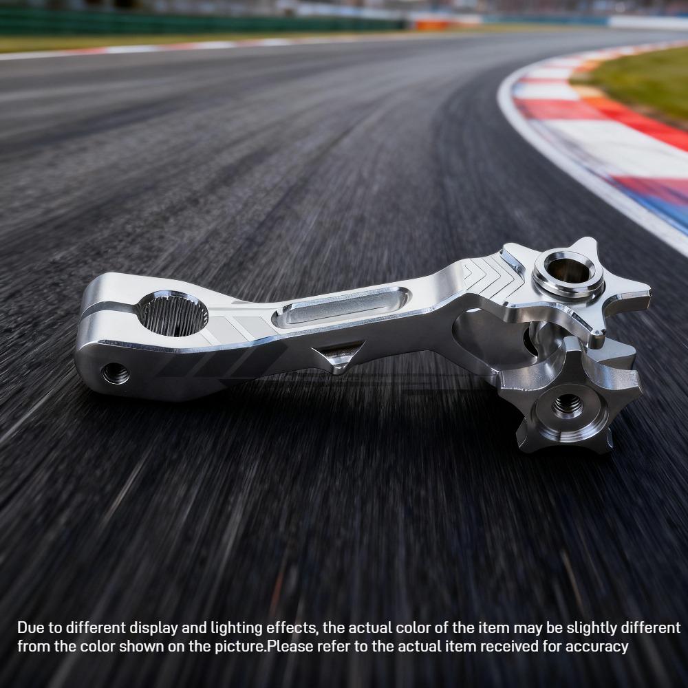 Motorcycle off-road vehicle modification accessories CNC five pointed star rear brake arm suitable for all vehicle models