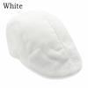 Men Berets Cap British Autumn Summer Linen Hats Flat Caps Classic Vintage Gatsby Cabbie Cap Chapeau Homme