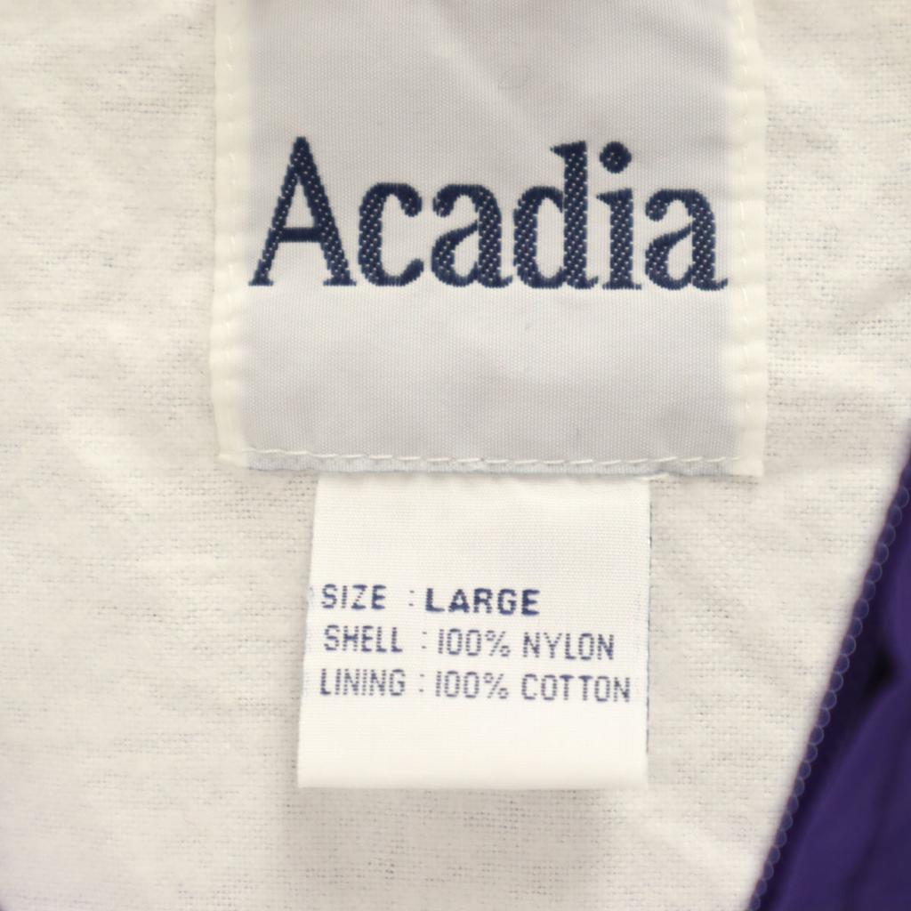 Acadia 90s Old Anorak Parker L purple Men's Used