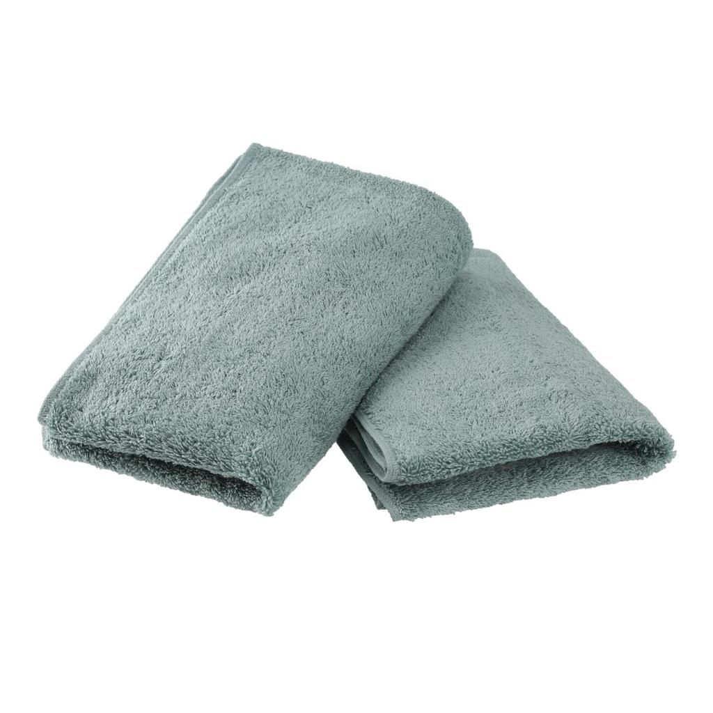 Tsubame Towel Premium Face Towel Set of 2 Made In Japan by a Towel Manufacturer In Established In Incredibly Absorbent and 340 80cm X Mint [AIRISH]