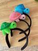 Cute Turtle Doll Plush Headband Wash Makeup Beach Vacation Hair Band Cartoon Animal Autumn Spring Headdress Hair Accessories