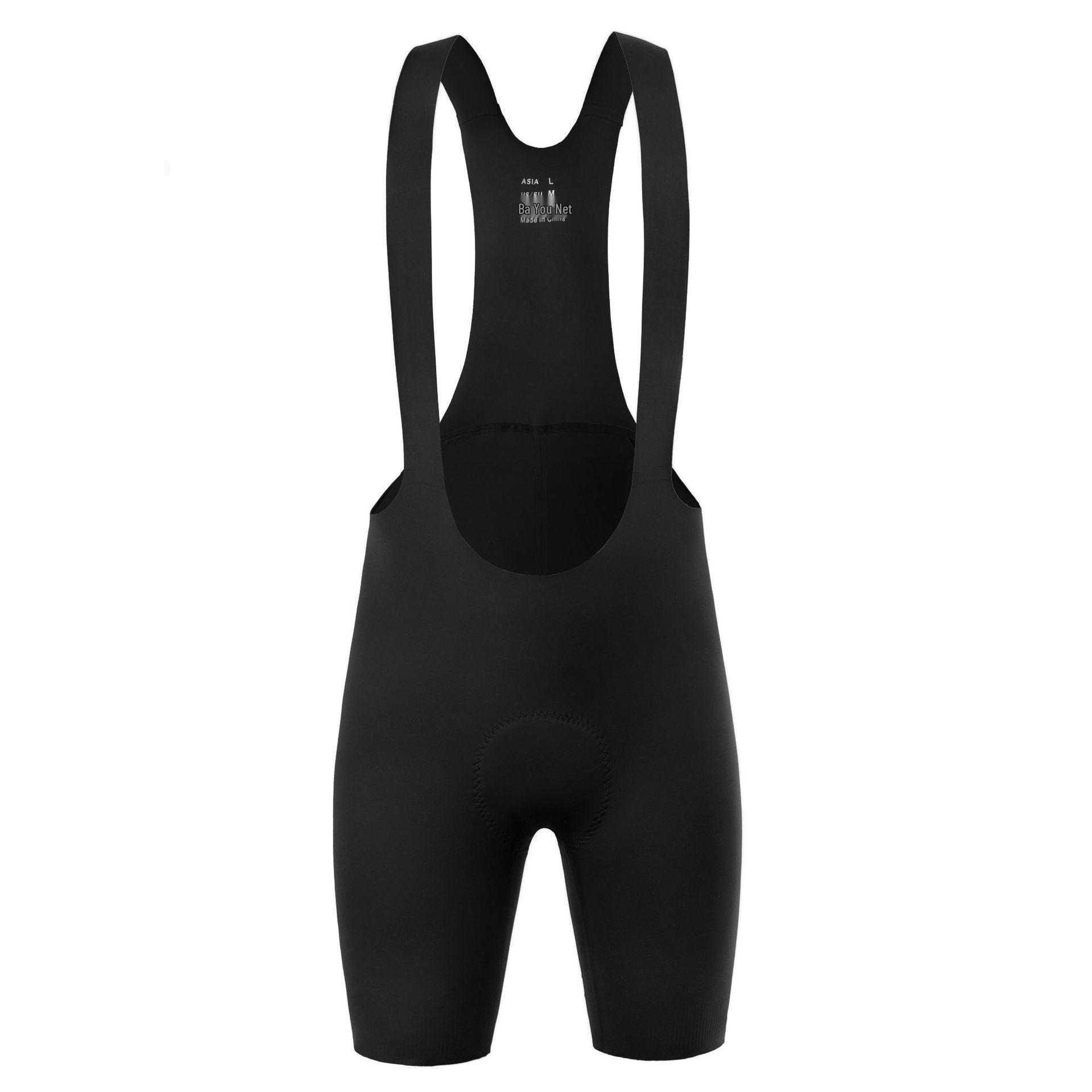 

Breathable Summer Cycling Bib Shorts for Road Biking S чорний