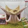 Hammock for Rats Double Thick Plush Winter Warm Bed for Hamster House Nest Sleeping Bag Hanging Tree Bed Guinea Pig Pet Supplies