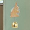 Tirgotājs';s Zvans ar piesūcekni, Koka durvju ornaments, Piekārināms durvju zvans veikala fasādei