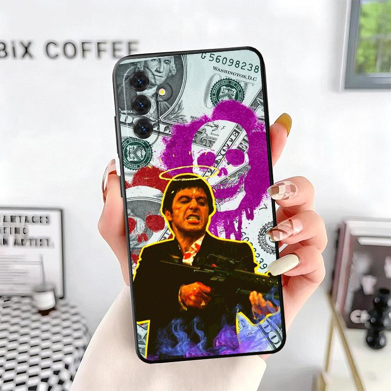 Scarface 1983 Al Pacino Soft Phone Case for Samsung A17 A37 A57 A16 A26 A36 A56 A15 A25 A35 A55 A14 A24 A34 A54 A13 A23 A33 A53