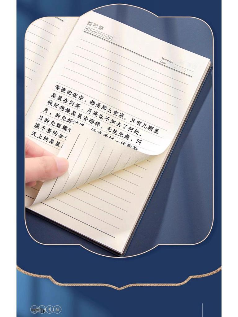 Luxury Logo Notebook Gift Set - Business Pages, Perfect for Corporate Souvenirs