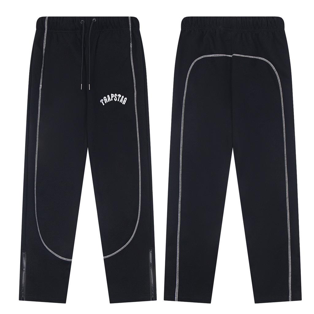 Wholesale New Letter Towel Embroidery Color Matching Hooded Sweater Trousers Men's and Women's Sweatpants Set Trendy