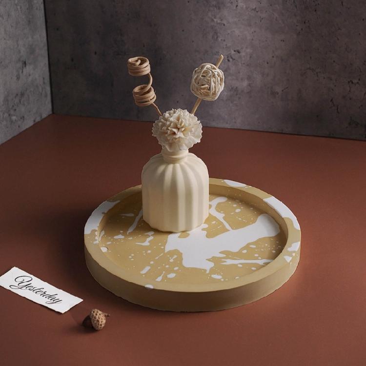 Dish Resin Epoxy Casting Moulds for Fruit Tray, Home Decorations Molds Tray Mold