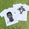 Cristiano Ronaldo Neymar Lionel Messi Football Superstar Portrait Printed Tee Men Women Cotton Loose Casual Short Sleeve Tshirt
