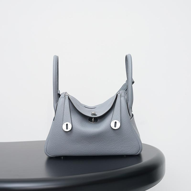 High-end semi-handmade wax thread tc top-grain cowhide doctor's bag for women, single-shoulder hand-held medicine case